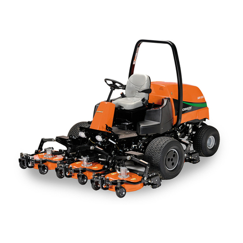 Jacobsen AR-522 jossa ROPS User manual