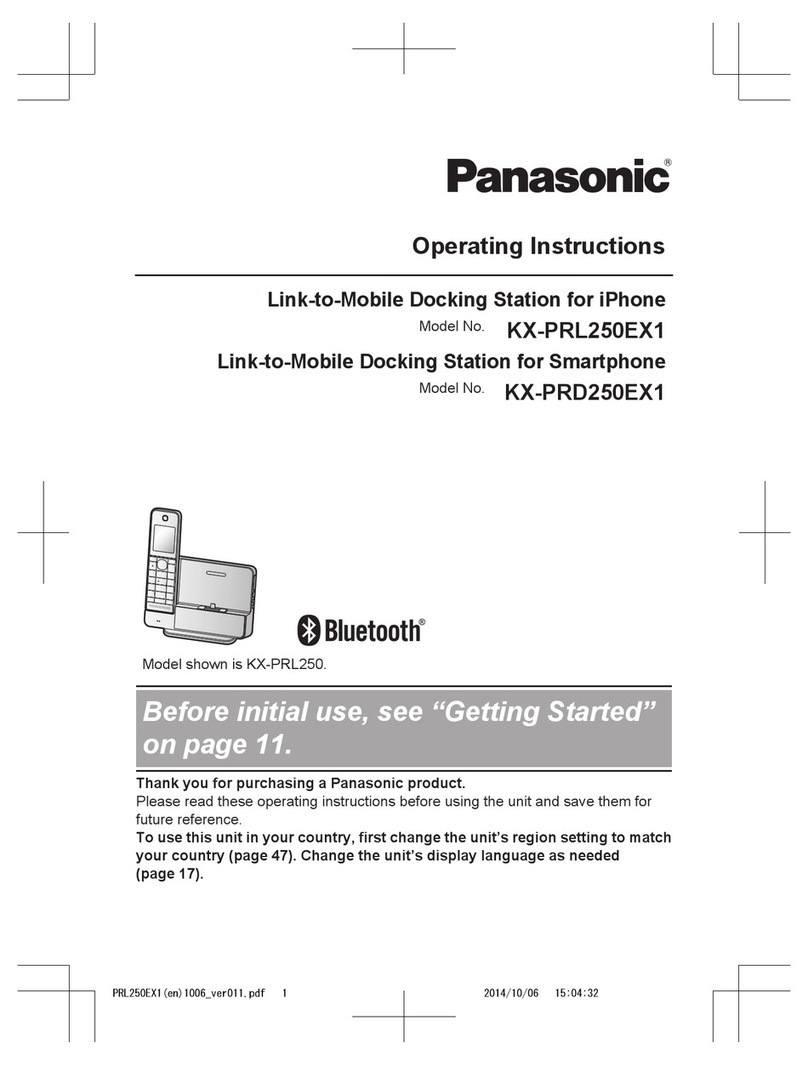 Panasonic KX-PRD250EX1 User manual