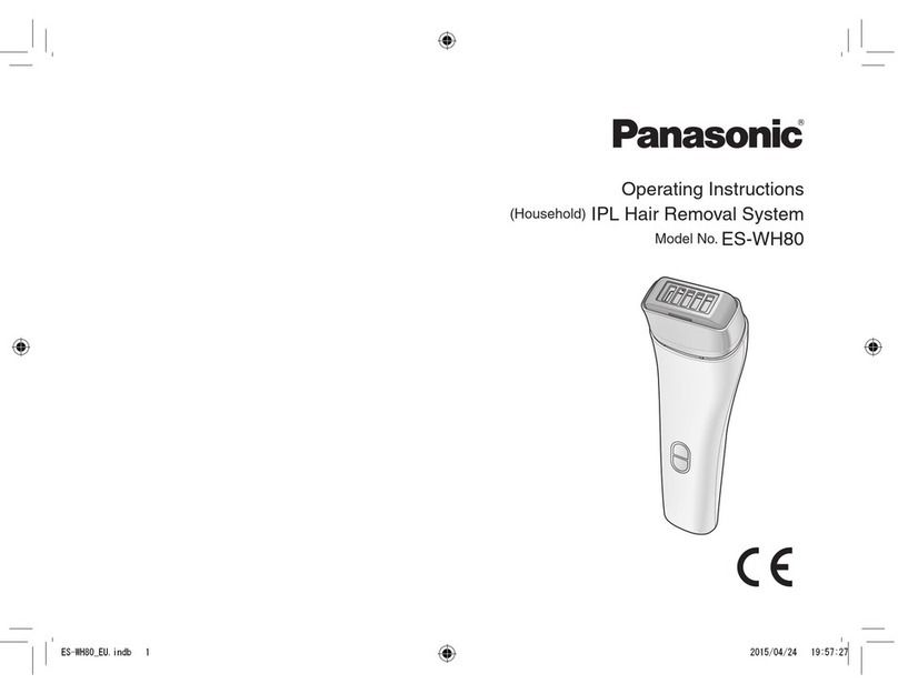 Panasonic ES-WH80 User manual Panasonic ES-WH80 User manual