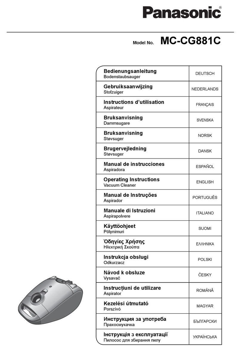 Panasonic MC-CG881C operating instructions