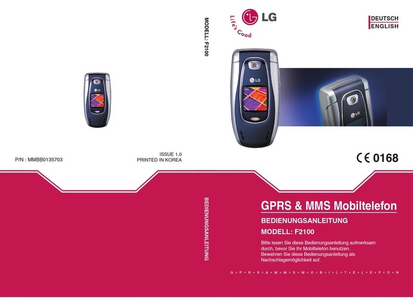 LG F2100 User manual