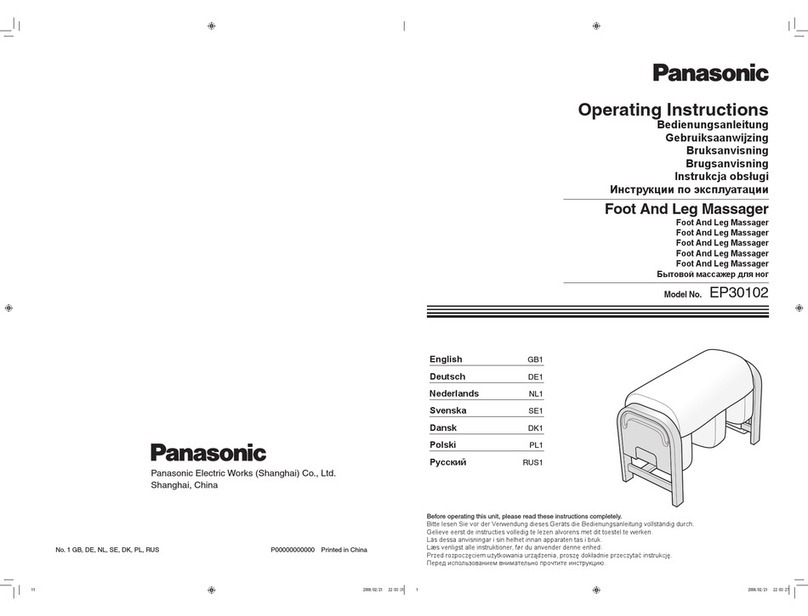 Panasonic EP30102 User manual