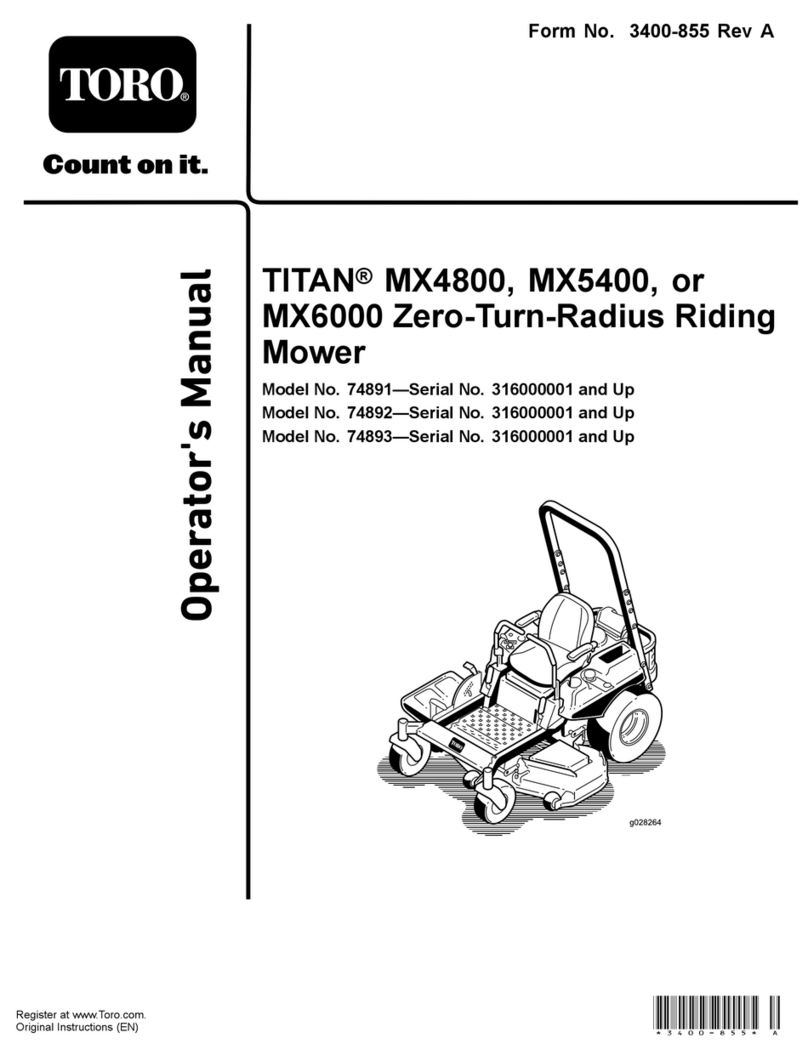 Toro 74891 User manual