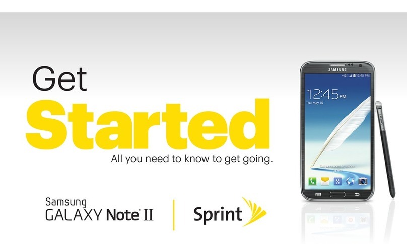 Samsung Galaxy Note II Specification sheet