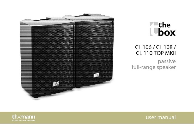 thomann CL 106 user manual