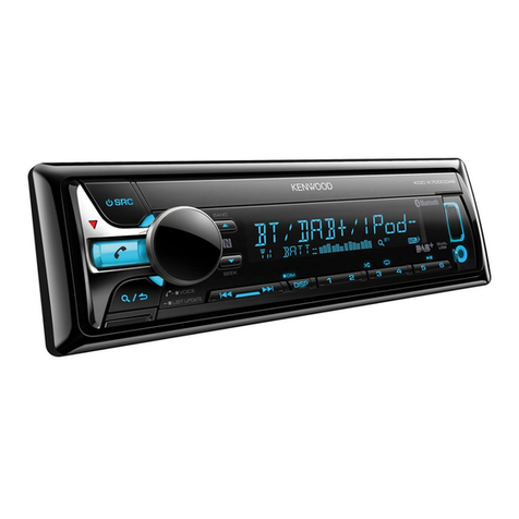 Kenwood KDC-X7000DAB User manual