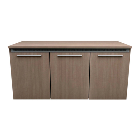 Middle Atlantic Products Credenza Rack User manual Middle Atlantic Products Credenza Rack User manual