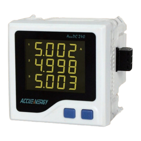 AccuEnergy AcuDC 241 User manual AccuEnergy AcuDC 241 User manual