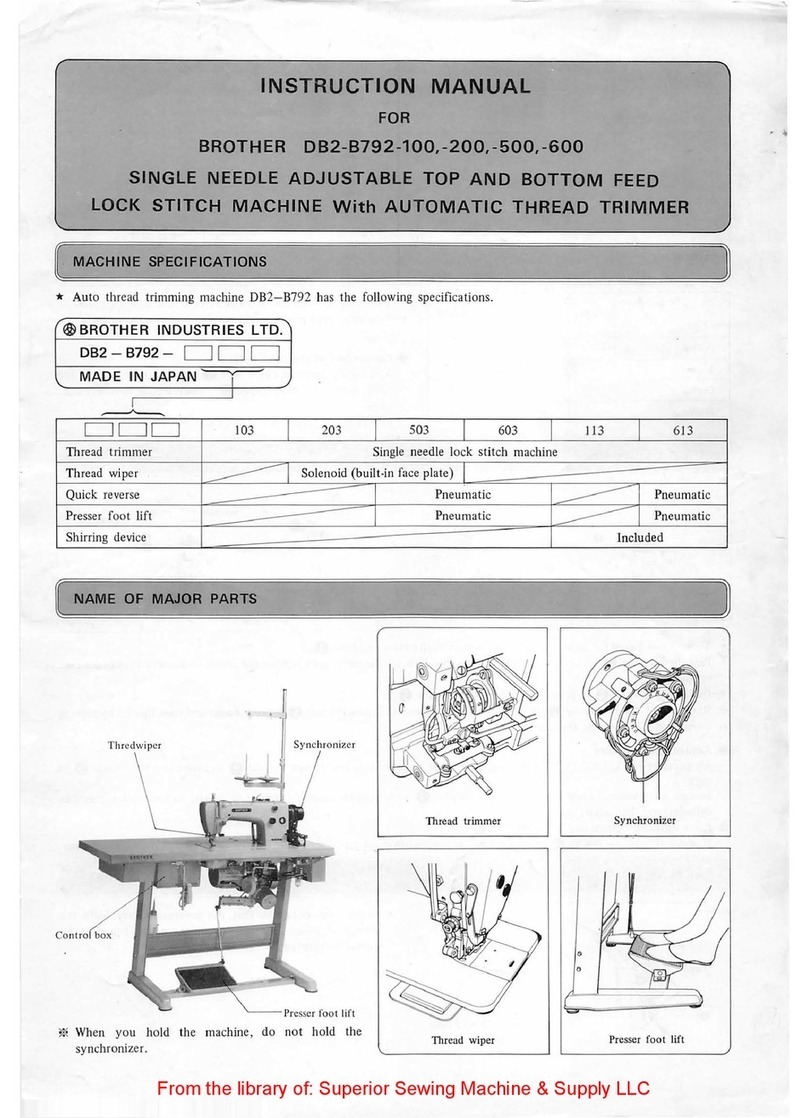 Brother DB2-B792-100 User manual Brother DB2-B792-100 User manual