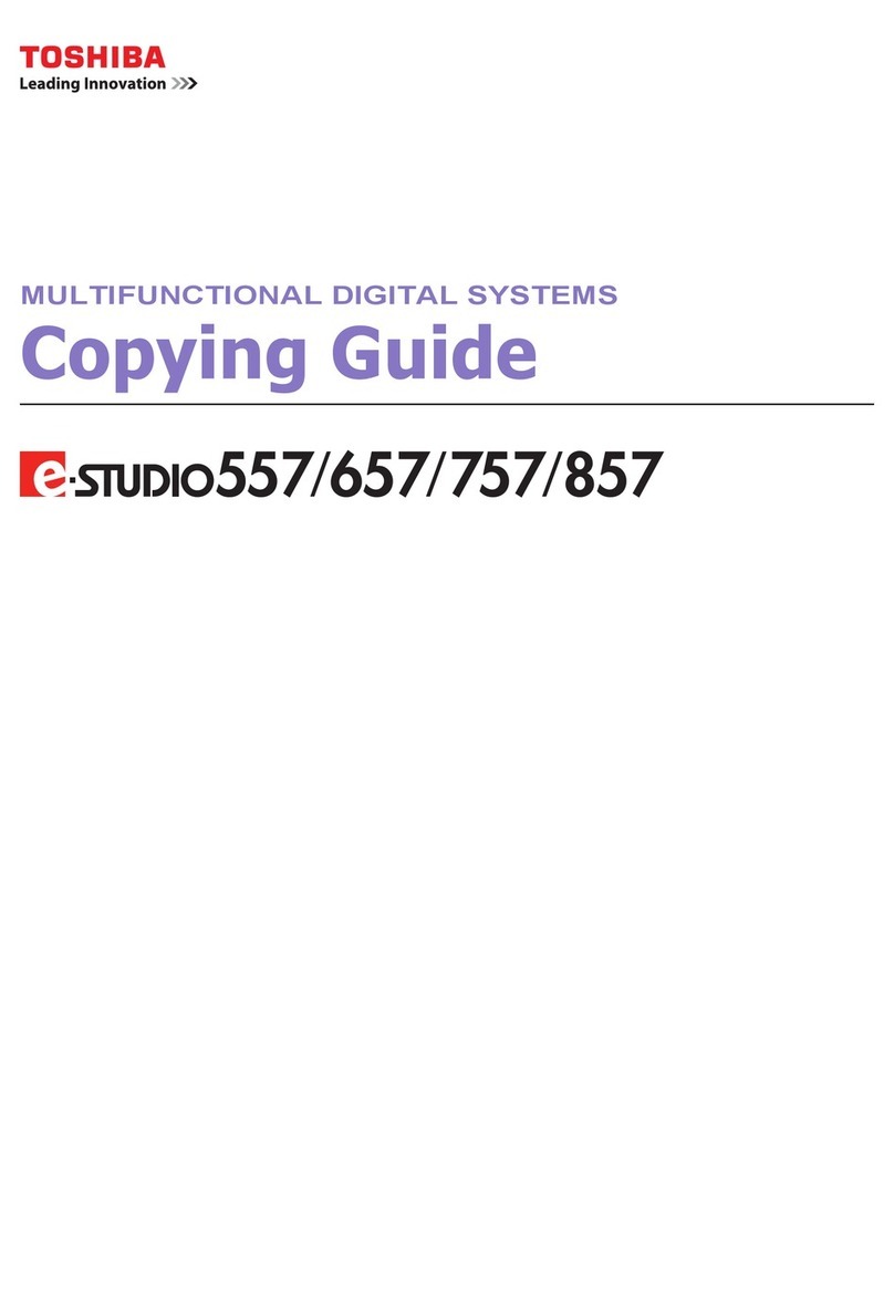 Toshiba e-STUDIO557 Copying guide