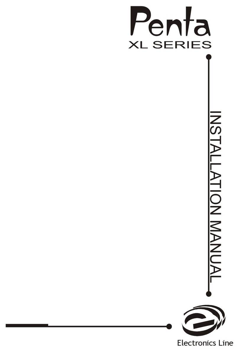 Electronics Line Penta XL installation manual