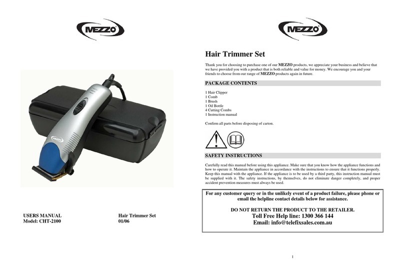 Mezzo CHT-2100 User manual