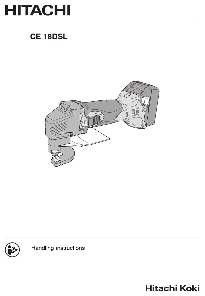 Hitachi CE 18DSL User manual