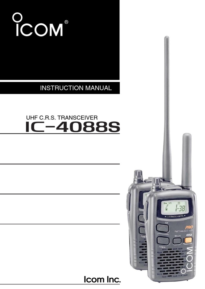 Icom IC-4088S User manual
