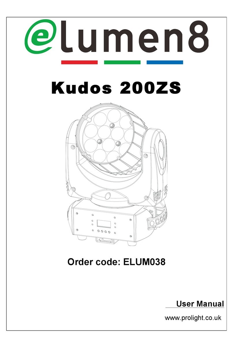PRO Light Kudos 200ZS user manual