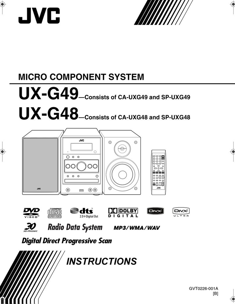JVC UX-G49 User manual