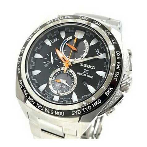 Seiko Cal. V195 instructions
