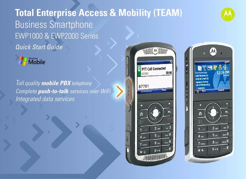 Motorola EWP1000 Series User manual