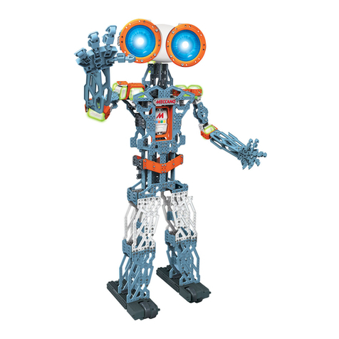 Meccano Meccanoid G15KS Instruction guide