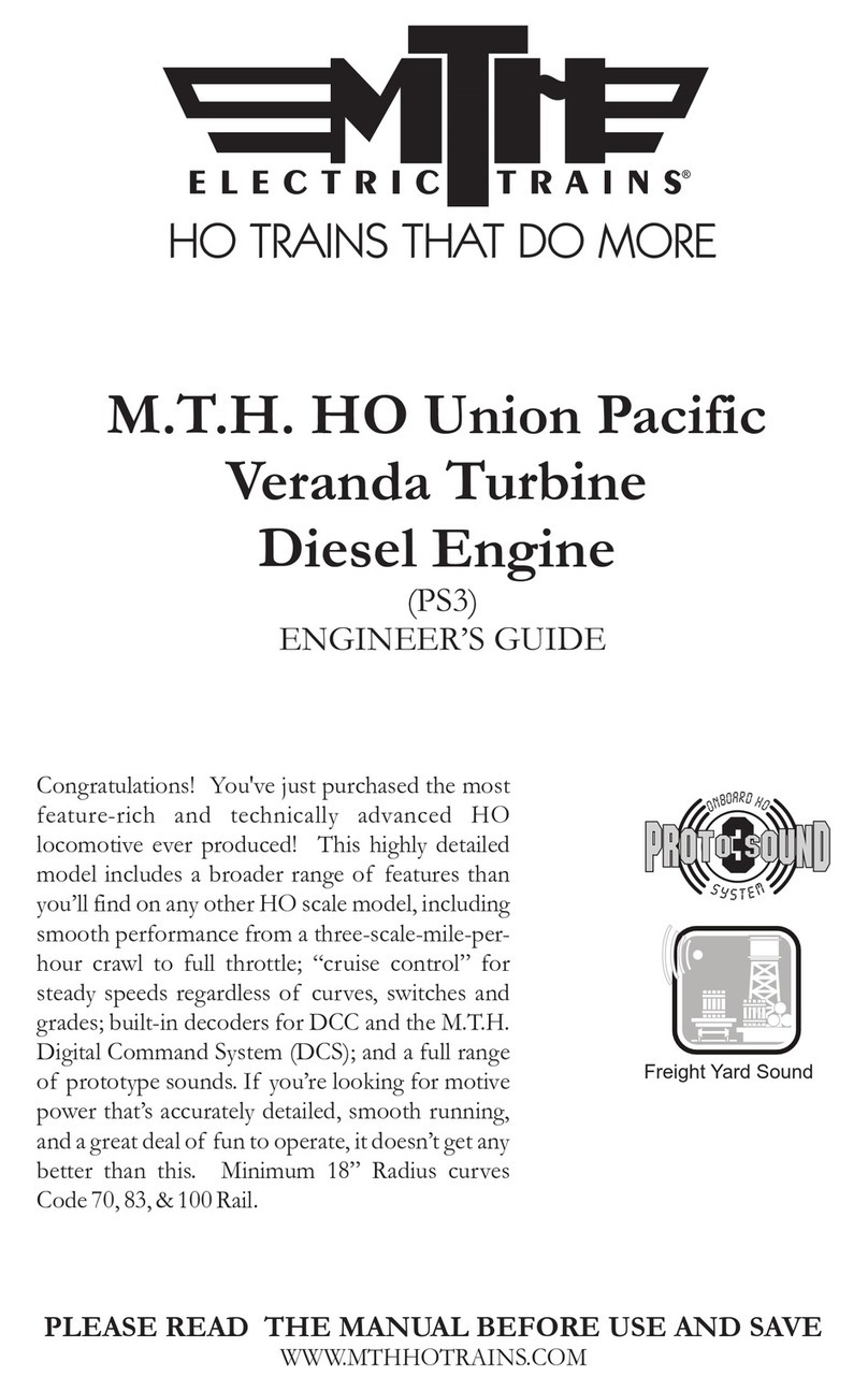 MTHTrains HO Union Pacific Quick start guide