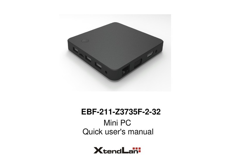 XtendLan EBF-211-Z3735F-2-32 Owner's manual