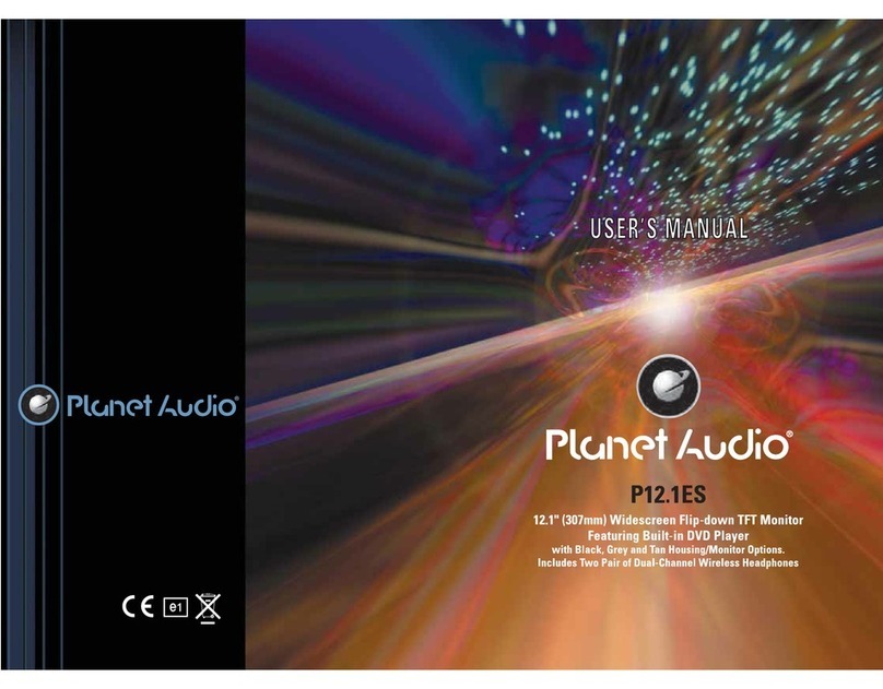 Planet Audio P12.1ES user manual