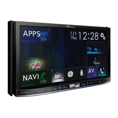 Pioneer AVIC-F80BT User manual