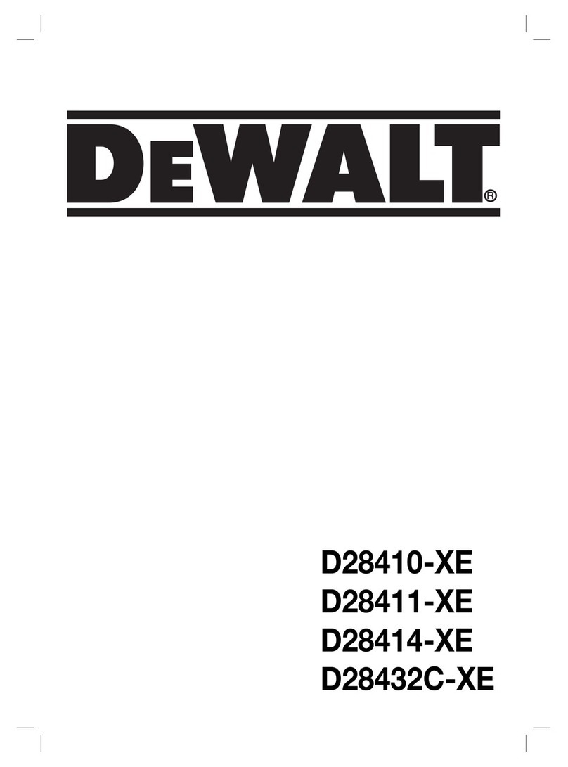 DeWalt D28410 user manual