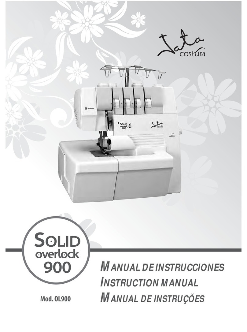 Jata Solid Overlock 900 instruction manual