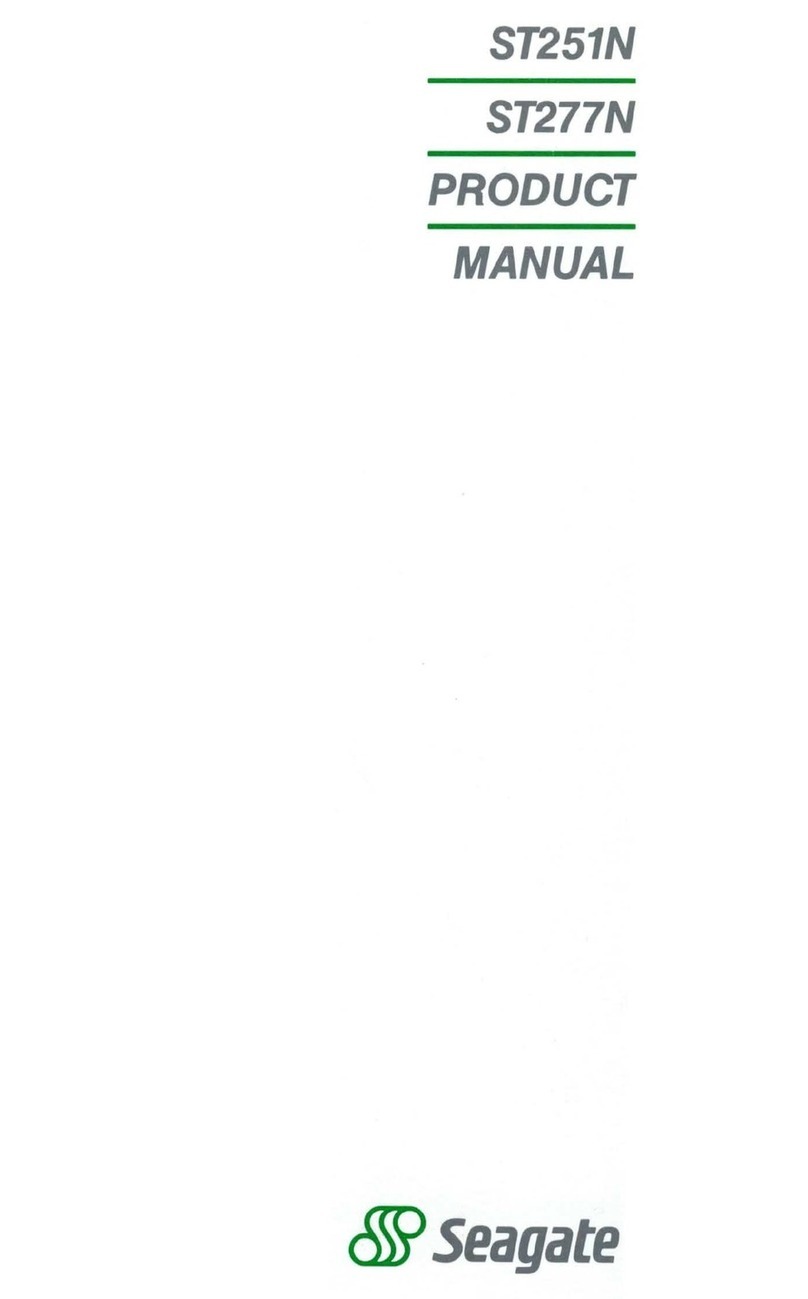 Seagate ST251N product manual
