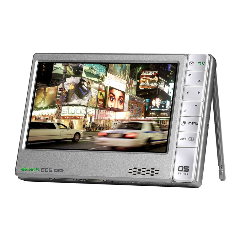 Archos 605 WiFi Installation