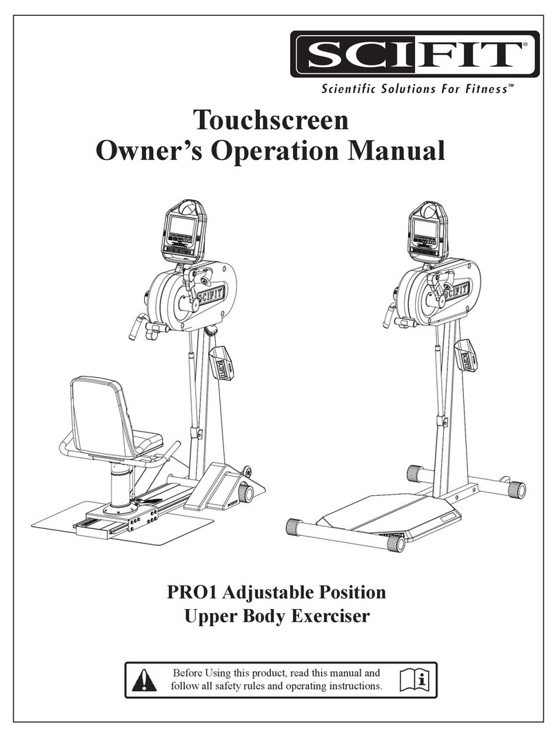 SCIFIT PRO1 Sport Instructions for use