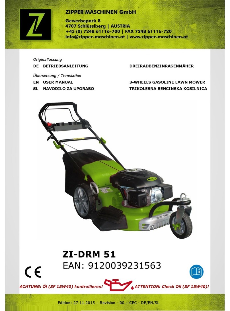 Zipper Mowers ZI-DRM 51 user manual