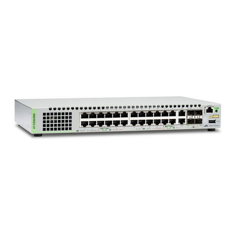 Allied Telesis AT-GS924MX User manual