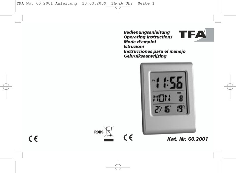 TFA 60.2001 operating instructions