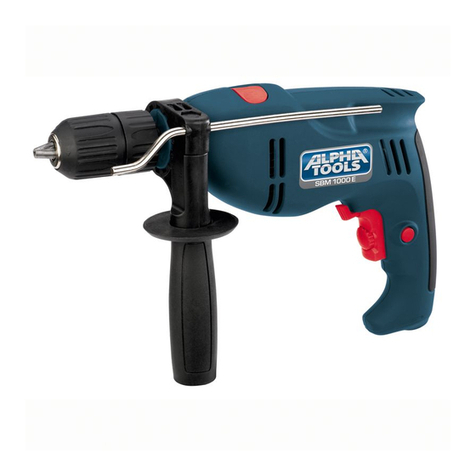 Alpha tools SBM 1000 E User manual