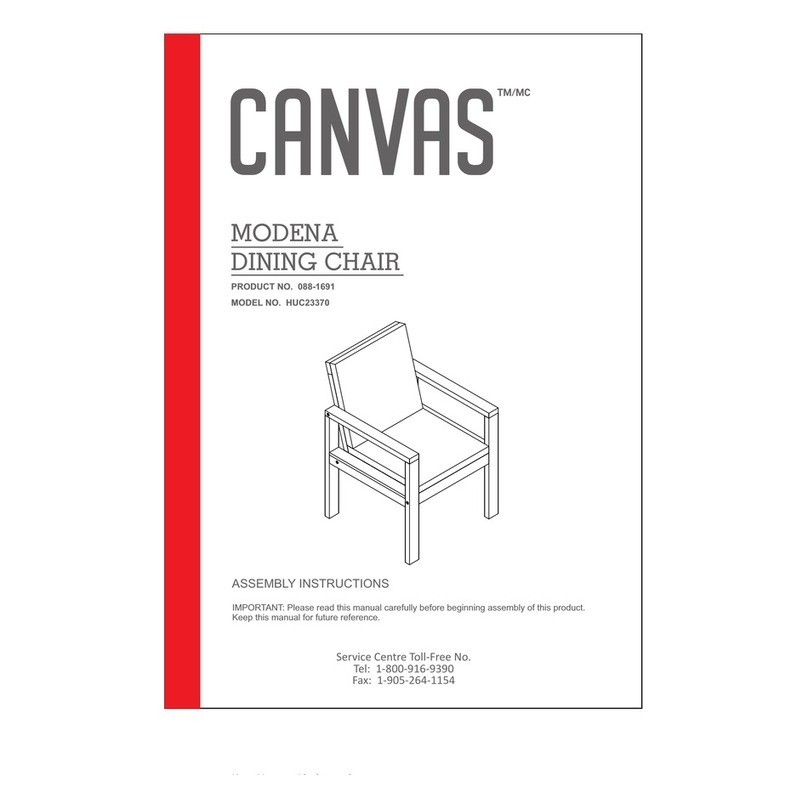 Canvas MODENA User manual