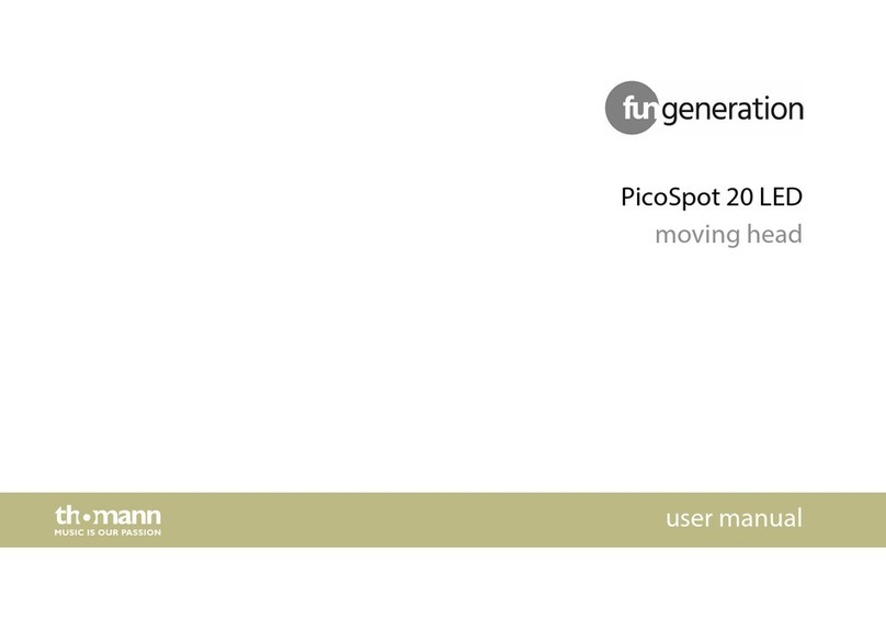Fun Generation PicoSpot 20 LED user manual