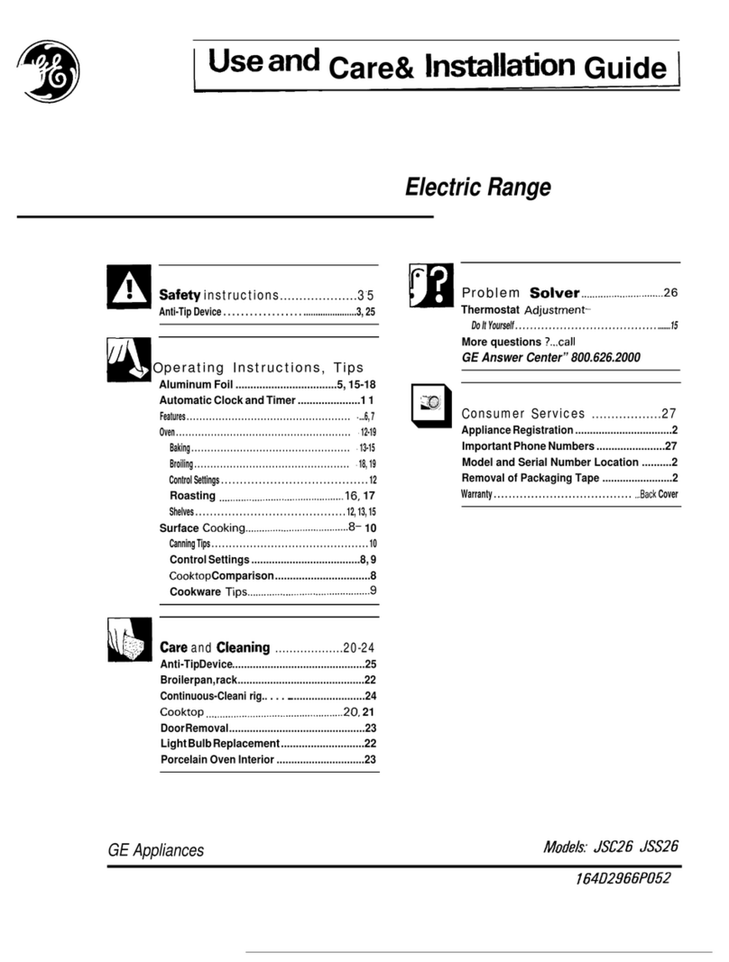GEAppliances JSC26 Training manual
