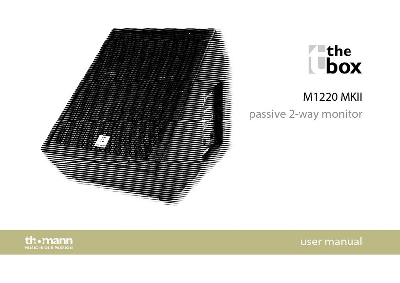 thomann M1220 MKII User manual