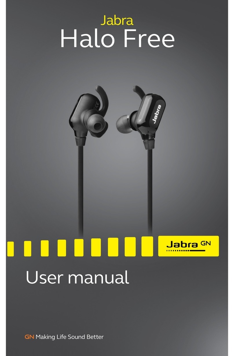 Jabra Halo Free User manual