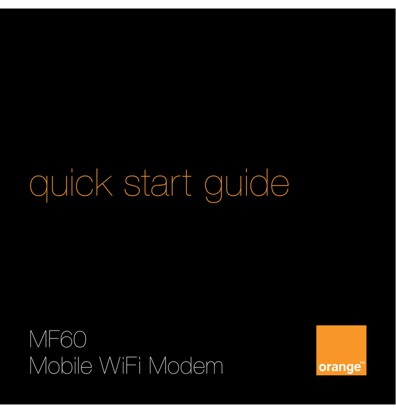 ORANGE MF60 quick start guide