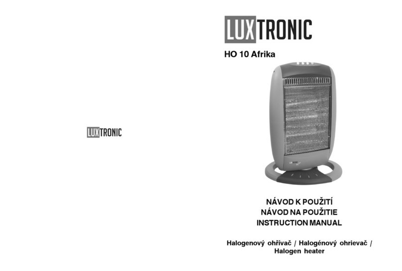 Luxtronic HO 10 Afrika instruction manual Luxtronic HO 10 Afrika instruction manual