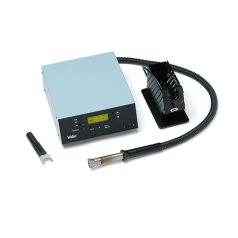 Weller WHA3000V operating instructions