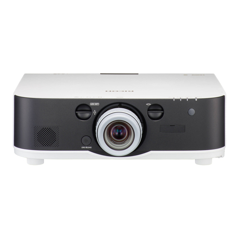 Ricoh PJ WU6181 N user manual
