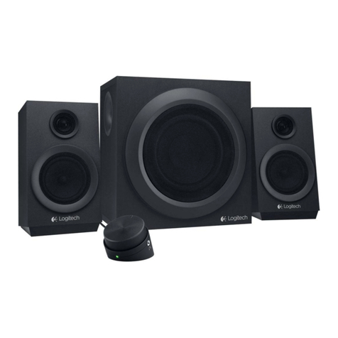 Logitech z333 User manual