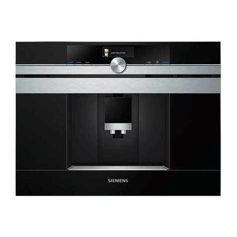 Siemens CT636LE Series User manual