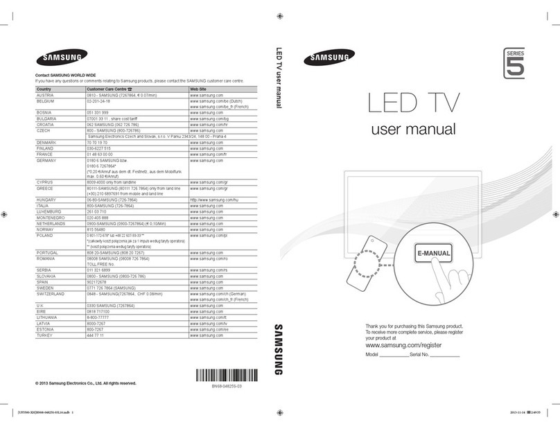 Samsung 5 Series User manual