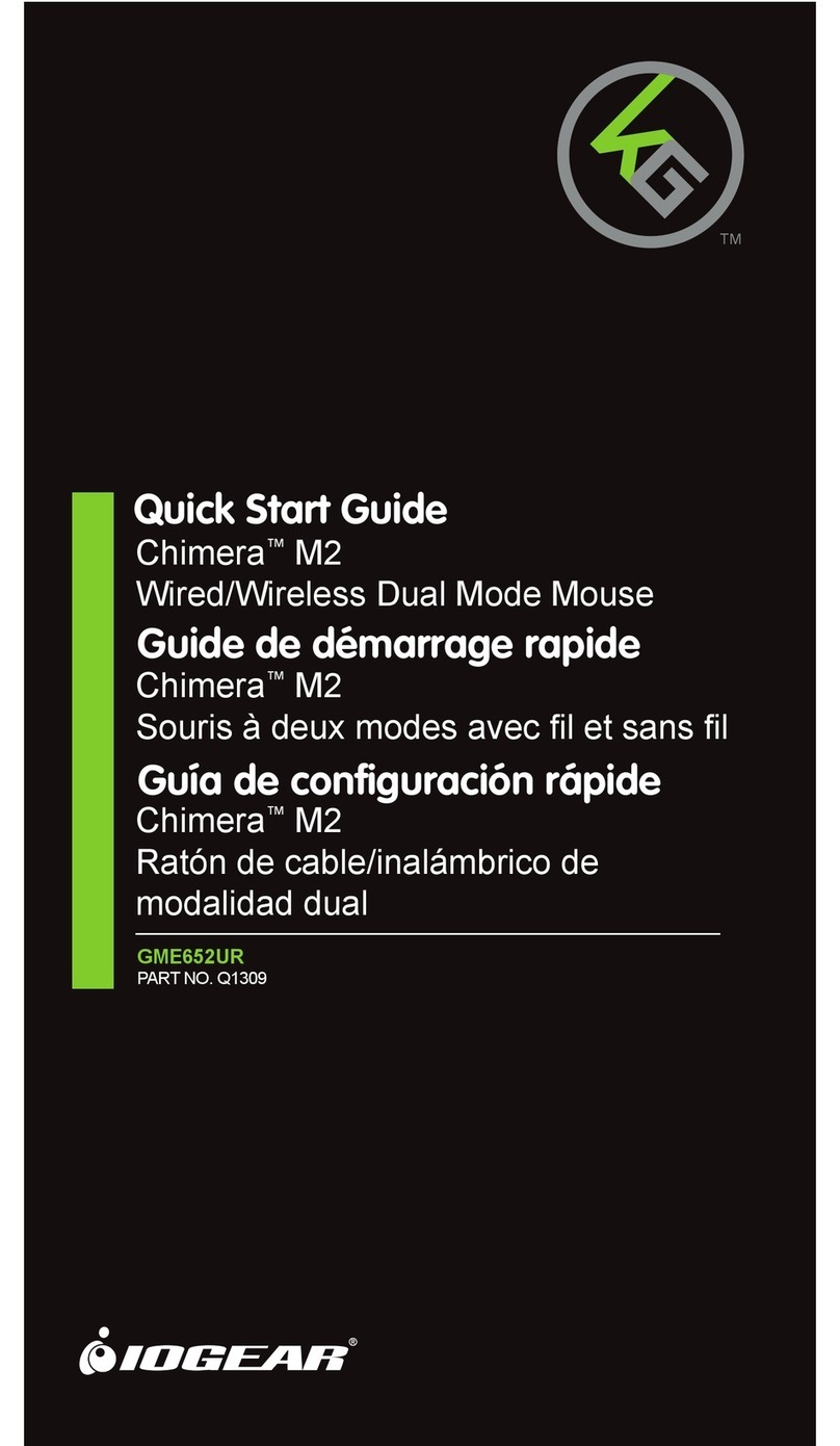 KG CHIMERA M2 GME652UR quick start guide