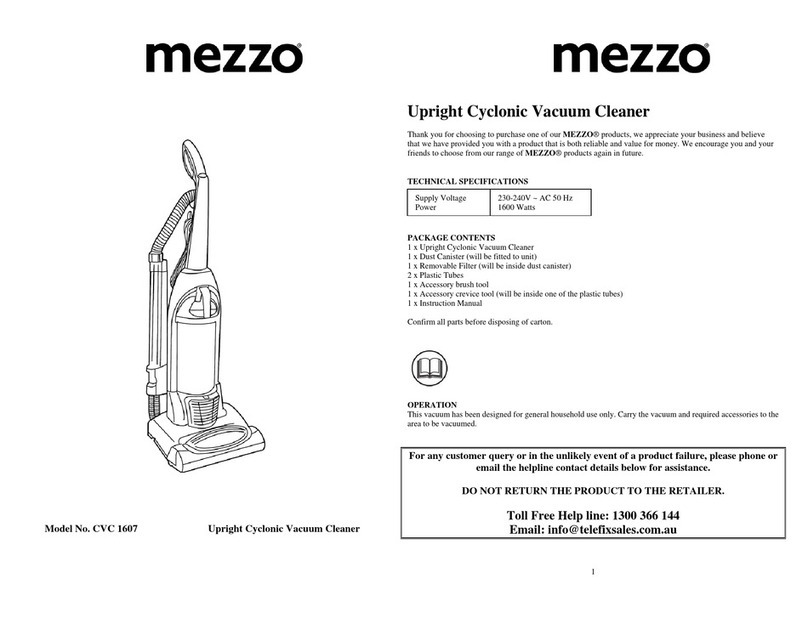 Mezzo CVC 1607 manual